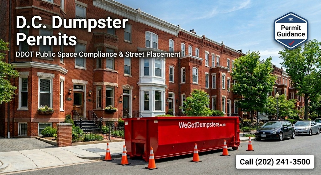 Deshttring Permit Washington D.C. Dumpster Permit Requirements | Roll-Off Guide ⋆ We Got ...